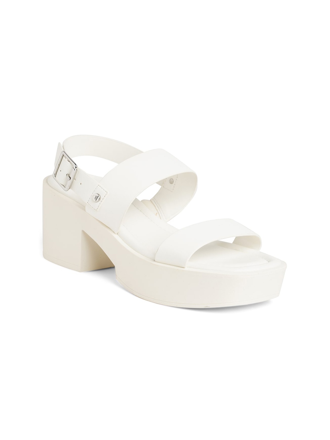 

ALDO Double Straps Platform Heels, White