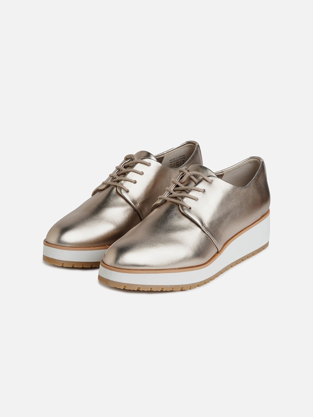 

ALDO Women Round Neck Sneakers, Silver