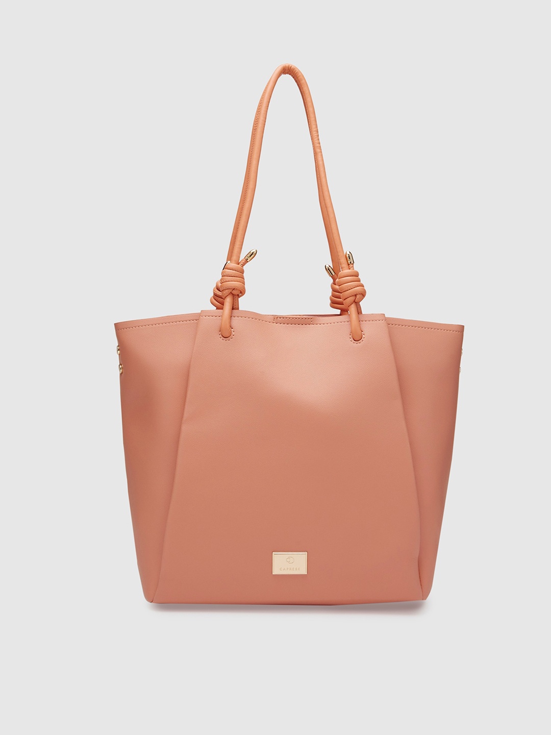 

Caprese PU Oversized Structured Tote Bag, Red