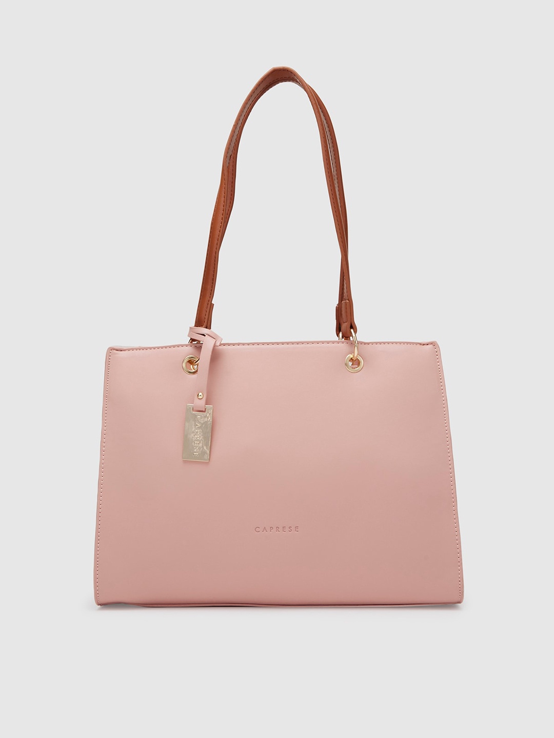 

Caprese PU Structured Shoulder Bag, Brown