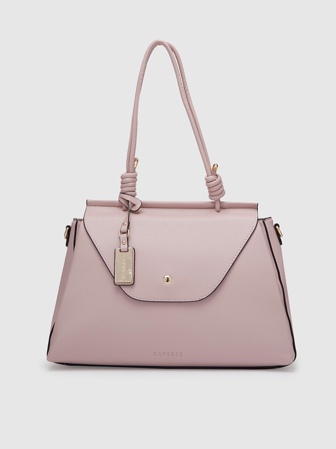 

Caprese Structured Satchel Bag, Pink