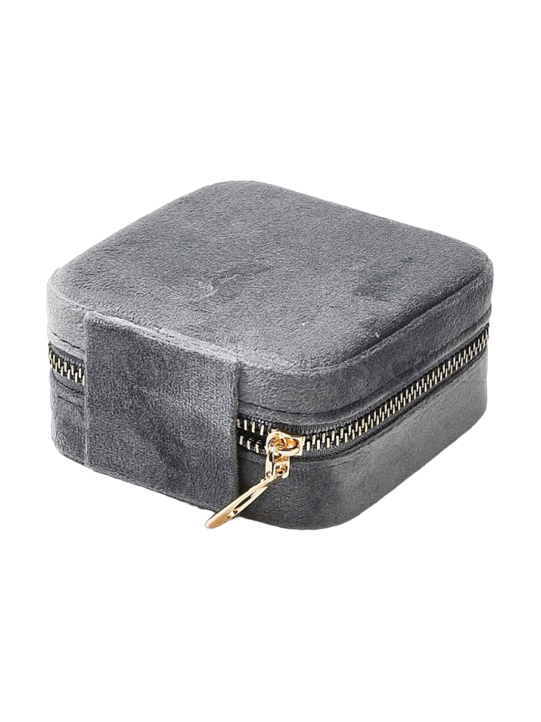 

YouBella Silver-Toned Fabric Jewellery & Make up Organiser