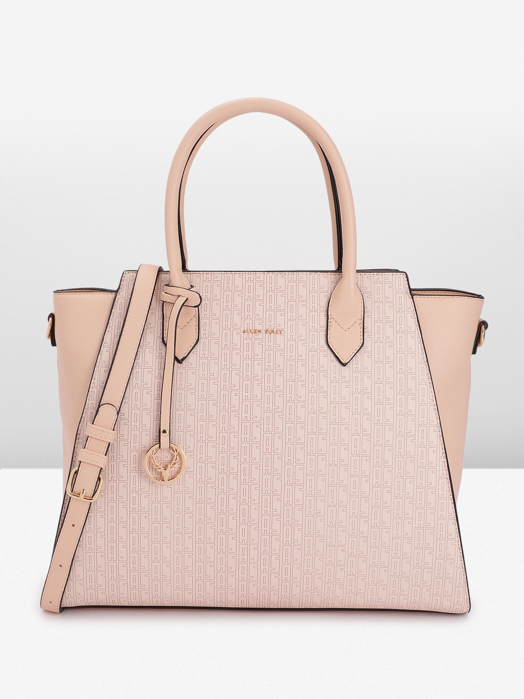 

Allen Solly Printed Handheld Bag, Beige