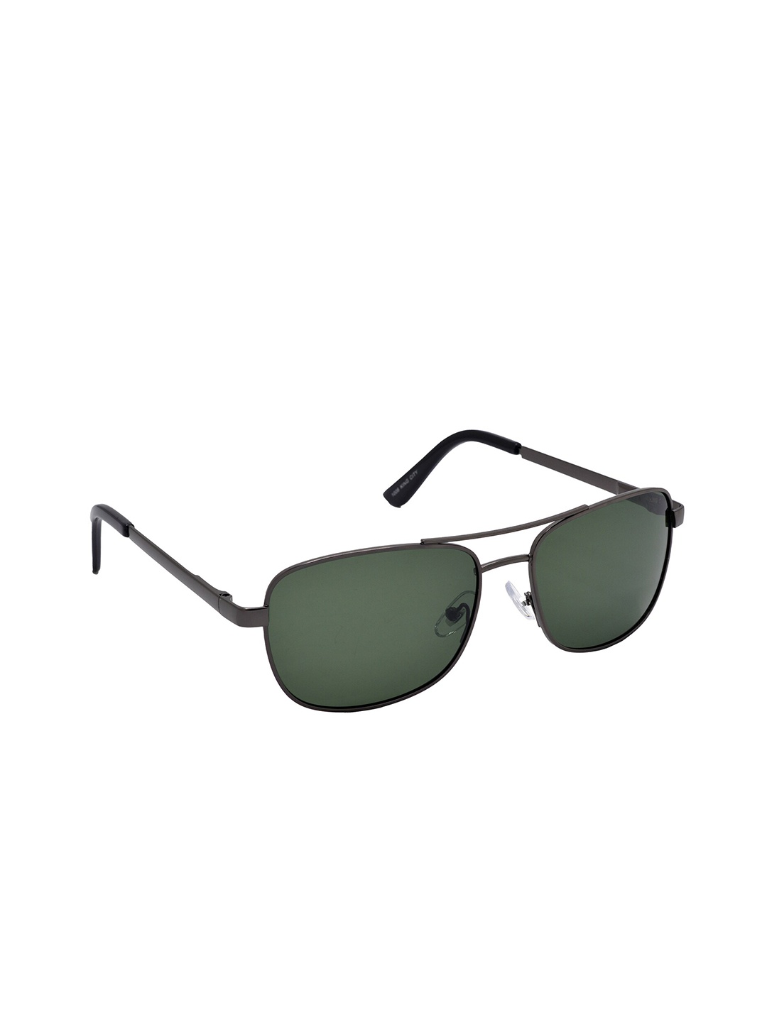 

HRINKAR Unisex Rectangle Sunglasses With Polarised and UV Protected Lens, Green