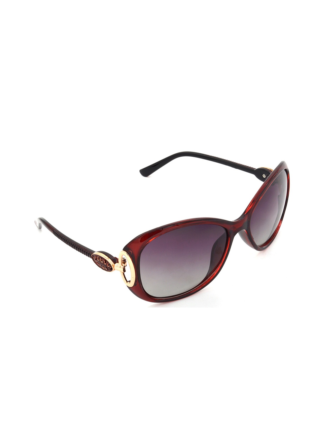 

HRINKAR Women Butterfly Sunglasses With Polarised And UV Protected Lens, Pink