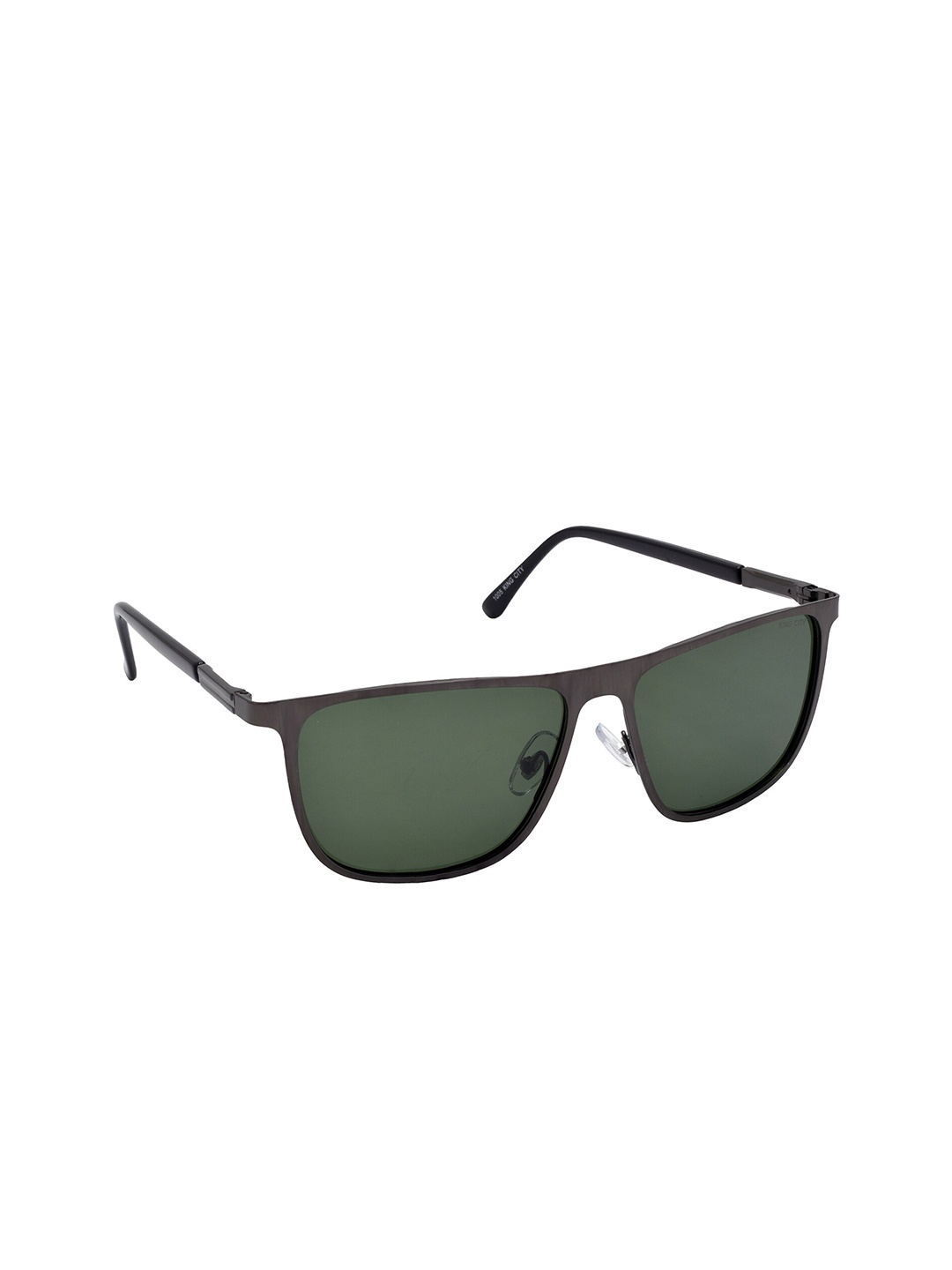 

HRINKAR Unisex Wayfarer Sunglasses With Polarised And UV Protected Lens, Green