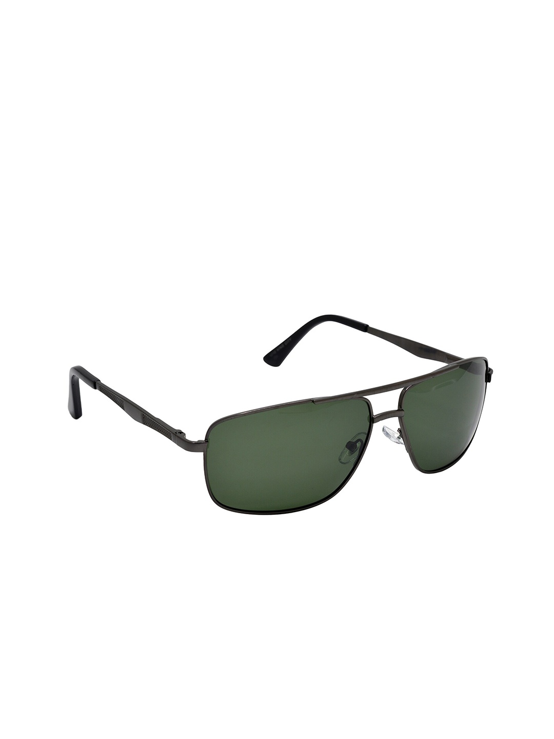 

HRINKAR Unisex Square Sunglasses With Polarised And UV Protected Lens, Green
