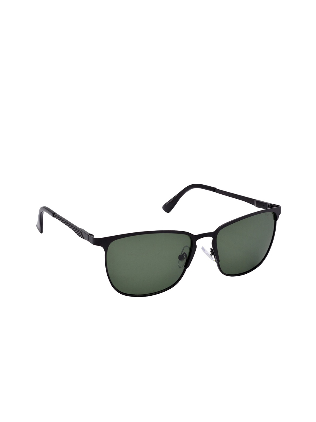 

HRINKAR Unisex Square Sunglasses With Polarised And UV Protected Lens, Green