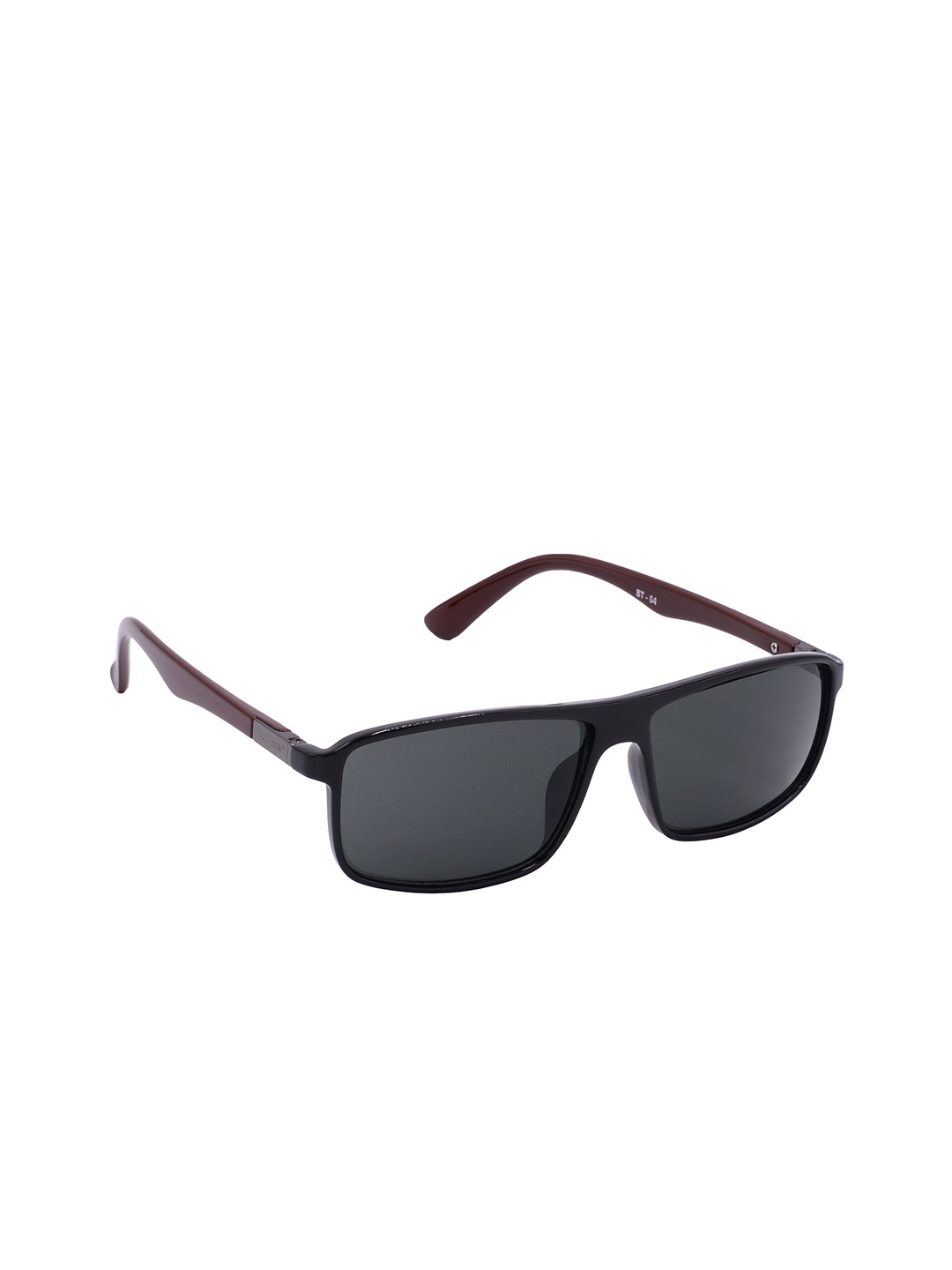 

HRINKAR Unisex Rectangle Sunglasses With UV Protected Lens, Grey