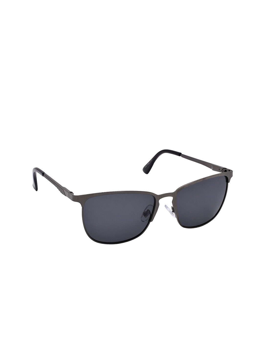 

HRINKAR Unisex Square Sunglasses With Polarised and UV Protected Lens, Black