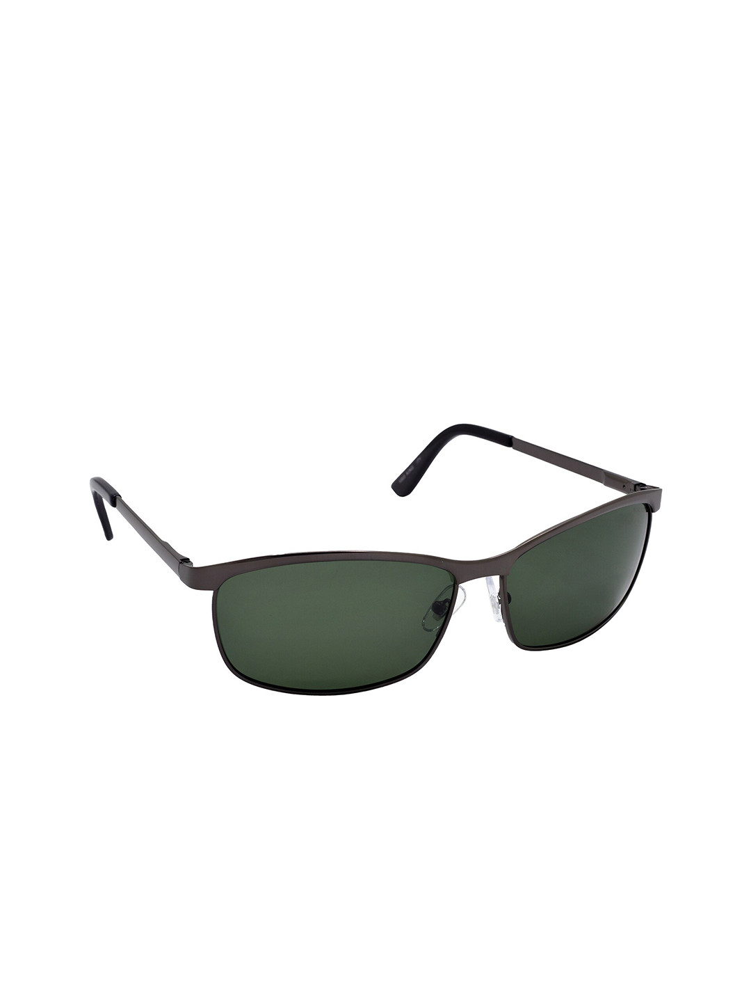 

HRINKAR Unisex Square Sunglasses With Polarised and UV Protected Lens, Green