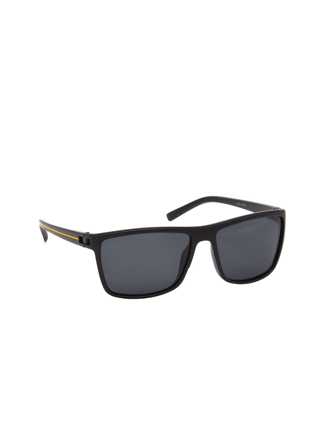 

HRINKAR Unisex Wayfarer Sunglasses With Polarised and UV Protected Lens, Black