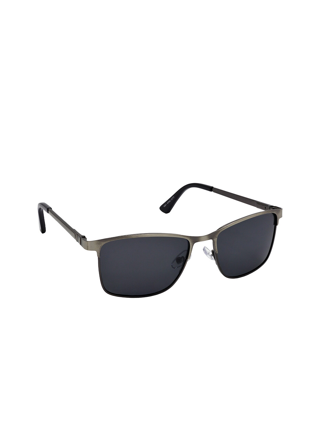 

HRINKAR Unisex Rectangle Sunglasses With Polarised & UV Protected Lens, Black