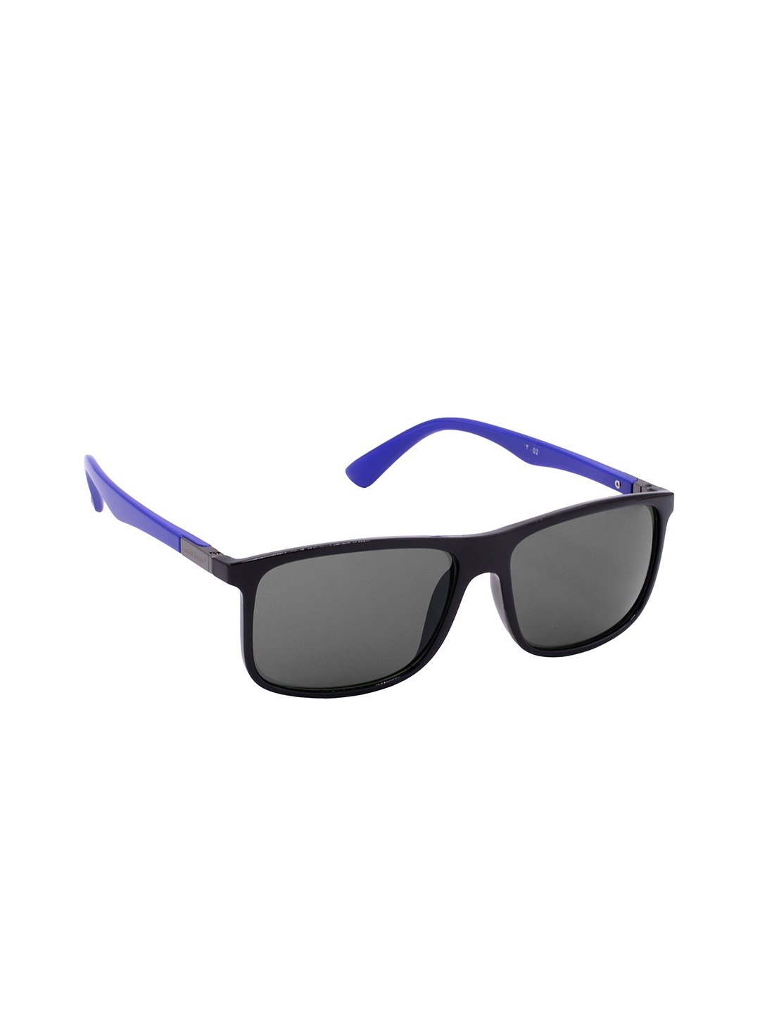 

HRINKAR Unisex Rectangle Sunglasses With UV Protected Lens, Grey