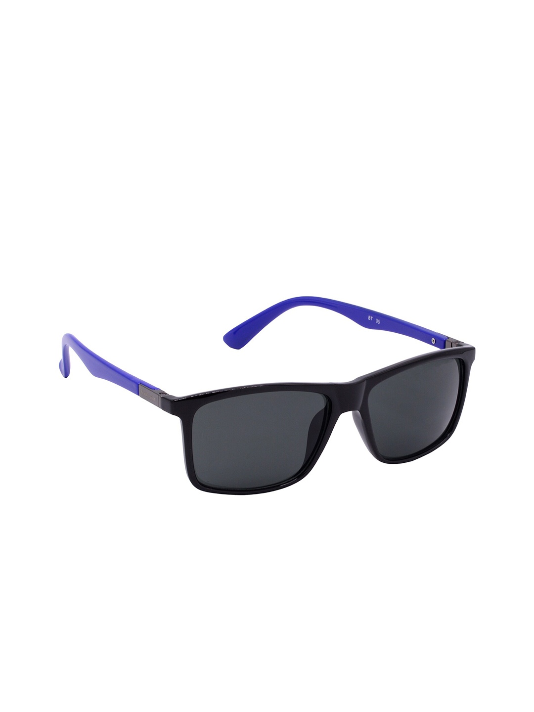 

HRINKAR Unisex Rectangle Sunglasses With UV Protected Lens, Grey