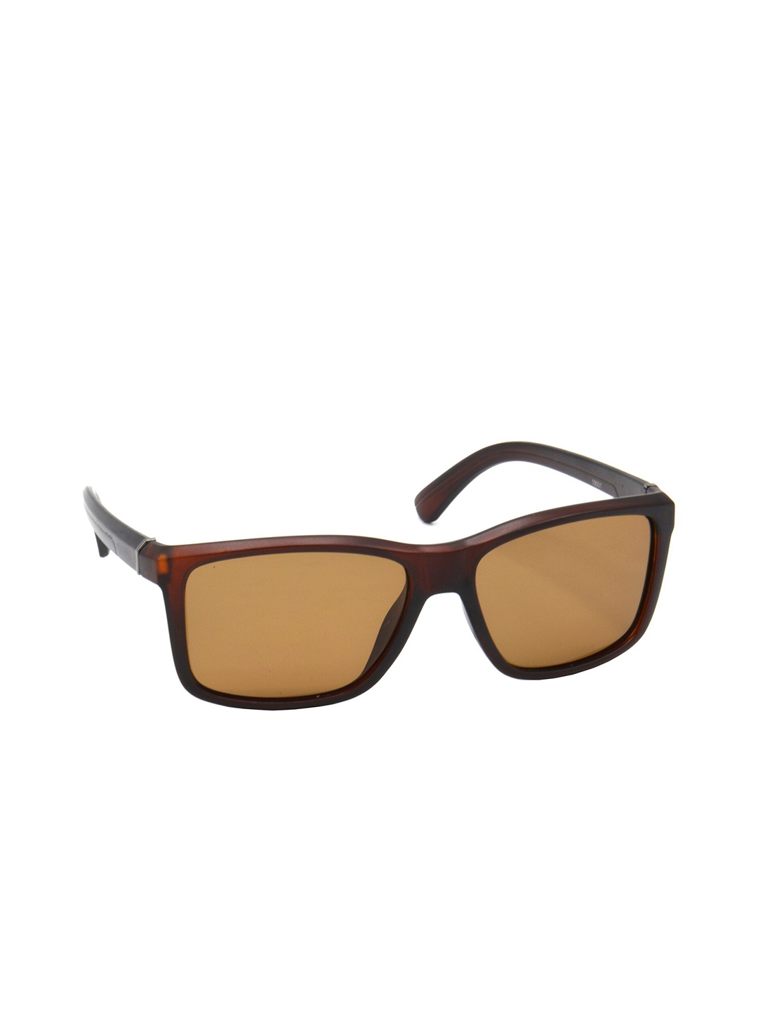 

HRINKAR Unisex Square Sunglasses With Polarised And UV Protected Lens, Brown