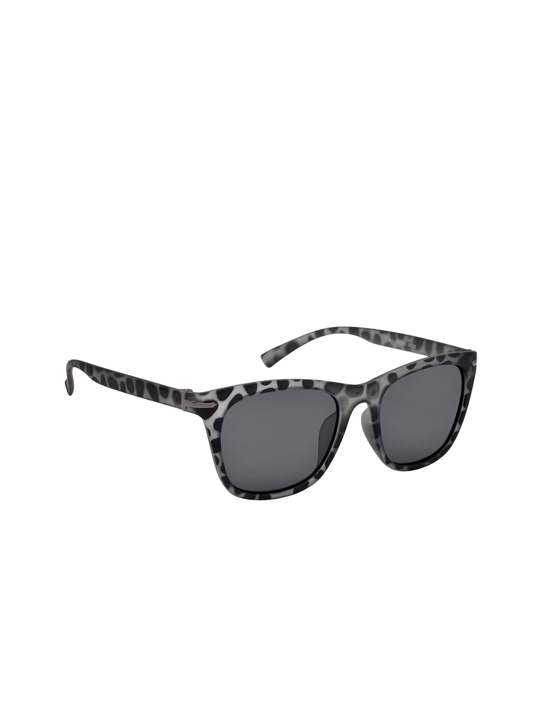 

HRINKAR Unisex Square Sunglasses With Polarised And UV Protected Lens, Grey