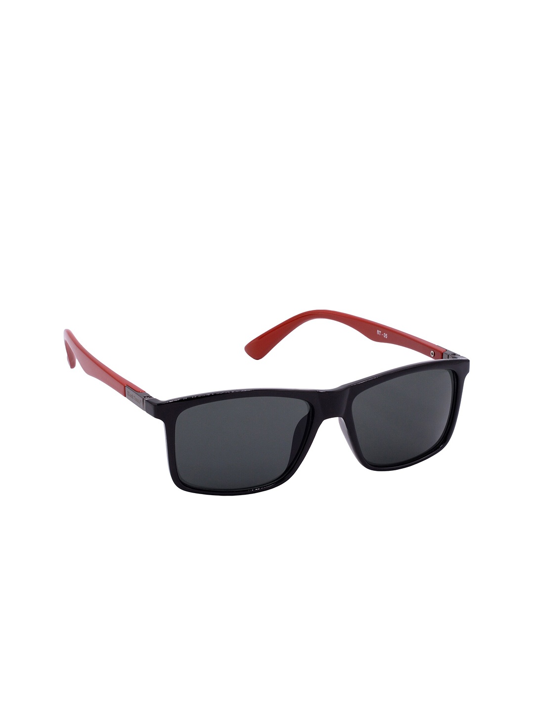 

HRINKAR Unisex Rectangle Sunglasses With UV Protected Lens, Grey