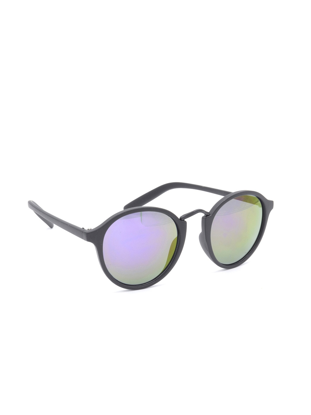 

HRINKAR Unisex Round Sunglasses With UV Protected Lens, Grey