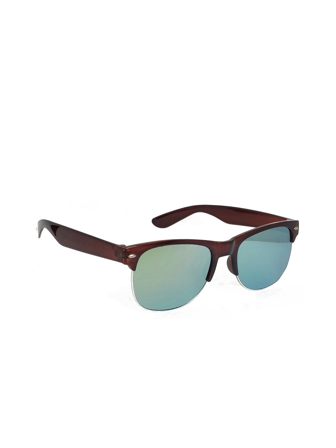 

HRINKAR Unisex Wayfarer Sunglasses With UV Protected Lens, Gold