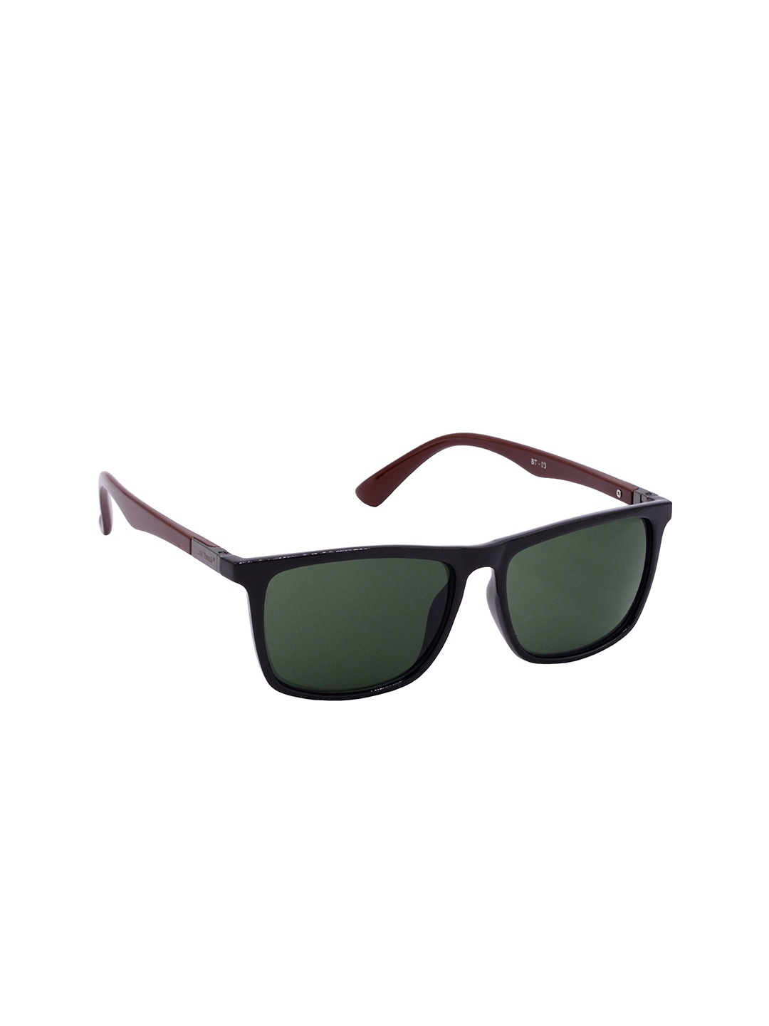 

HRINKAR Unisex Rectangle Sunglasses With UV Protected Lens, Green