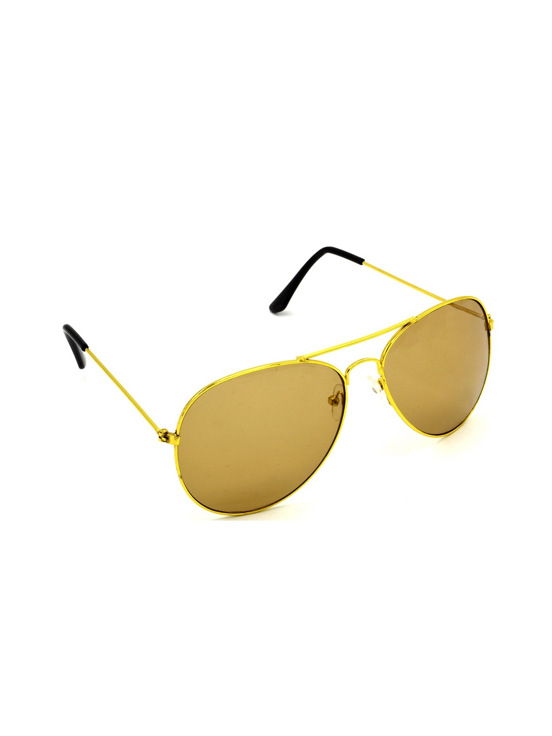 

HRINKAR Unisex Aviator Sunglasses With UV Protected Lens, Brown