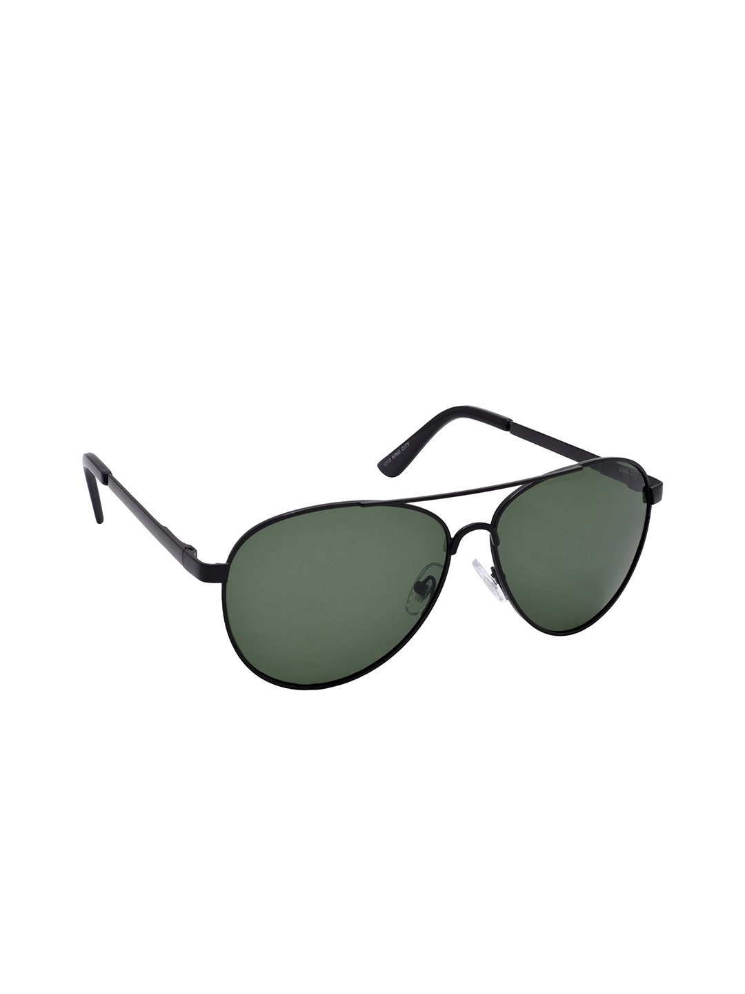 

HRINKAR Unisex Aviator Sunglasses With Polarised And UV Protected Lens, Green