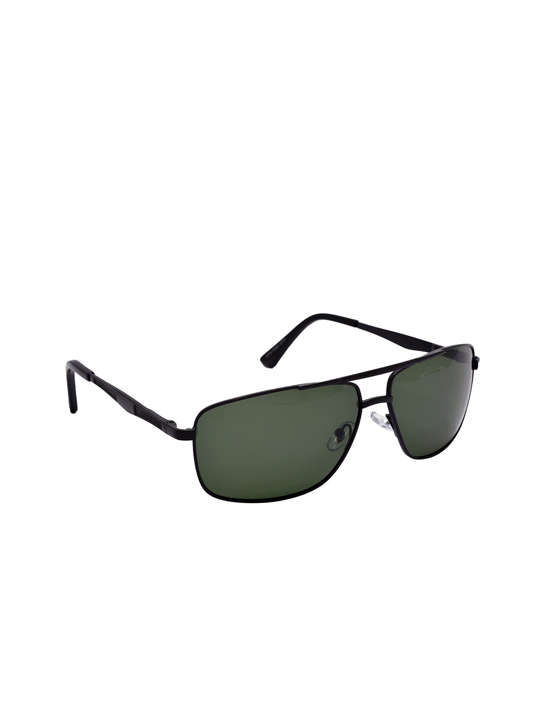 

HRINKAR Unisex Rectangle Sunglasses with Polarised and UV Protected Lens HRS-KC1010, Green