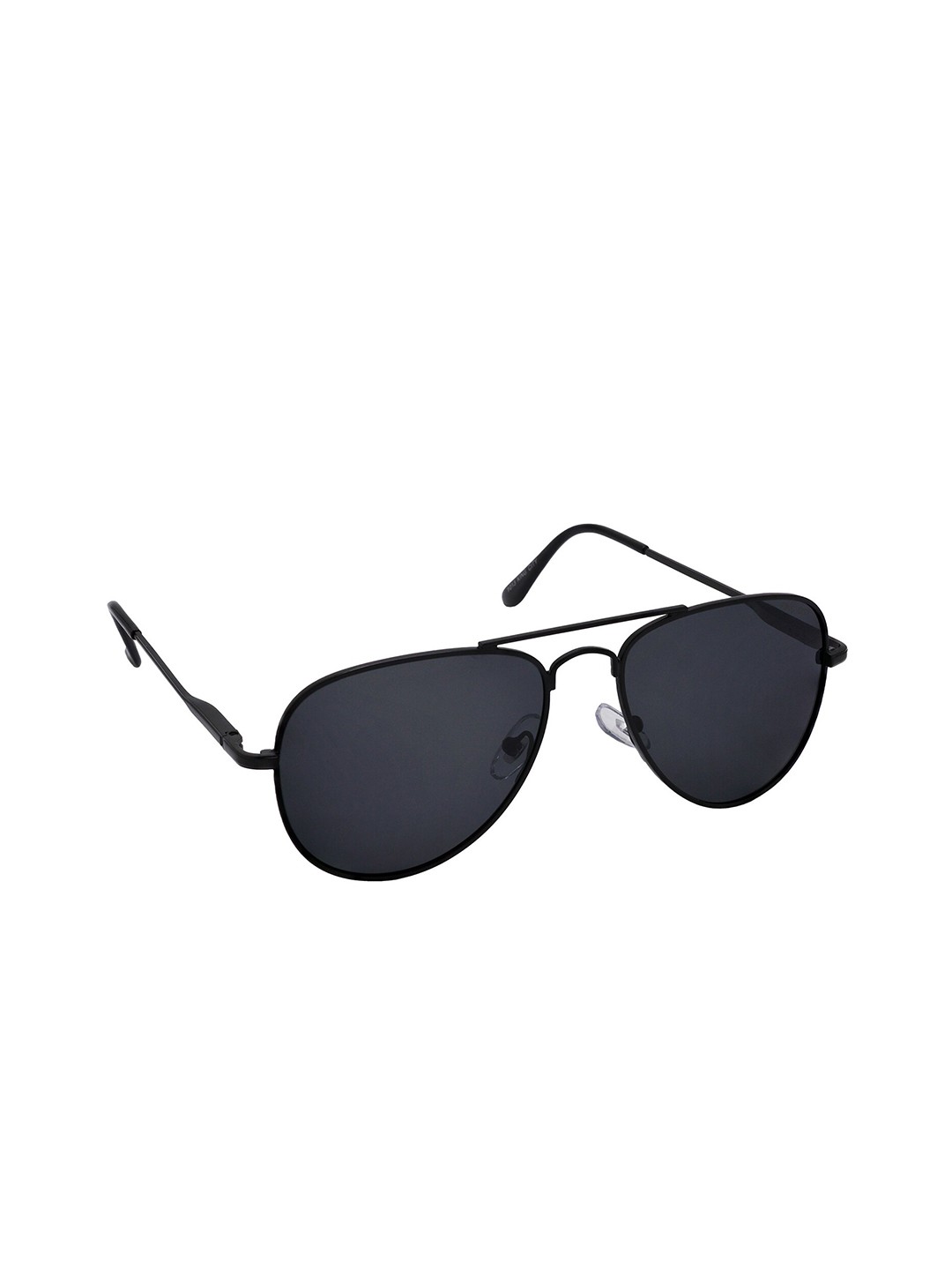 

HRINKAR Unisex Aviator Sunglasses with Polarised and UV Protected Lens HRS-KC1019, Black