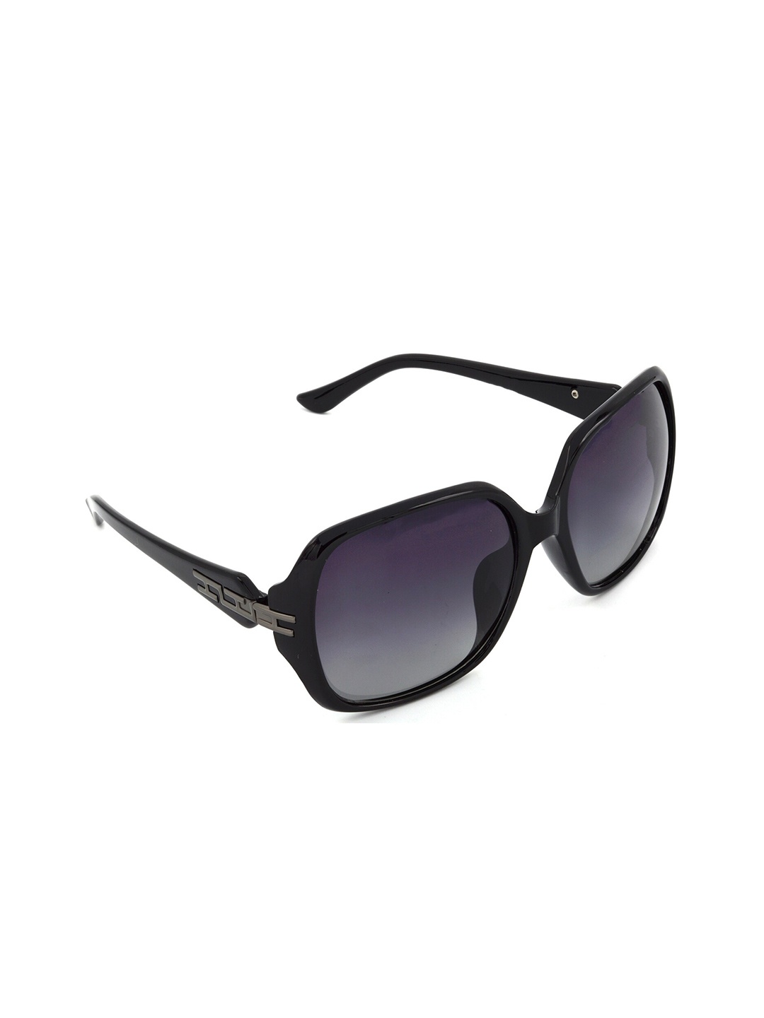 

HRINKAR Women Rectangle Sunglasses with Polarised and UV Protected Lens HRS437, Grey