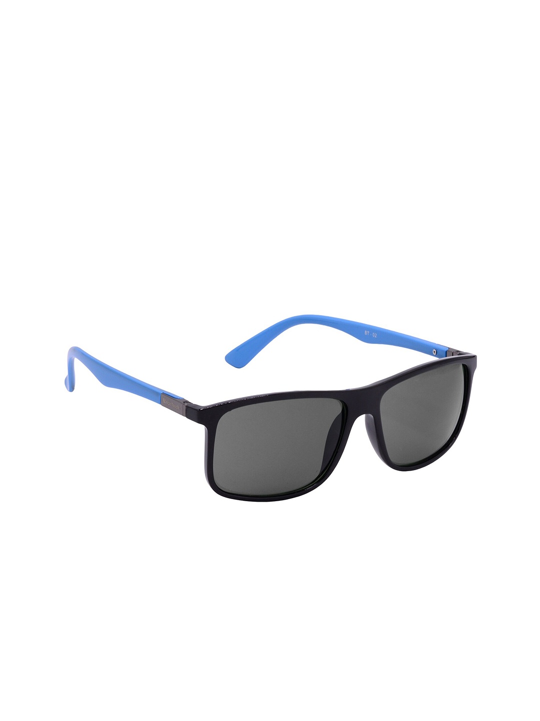 

HRINKAR Unisex Rectangle Sunglasses with UV Protected Lens HRS-BT-02, Grey