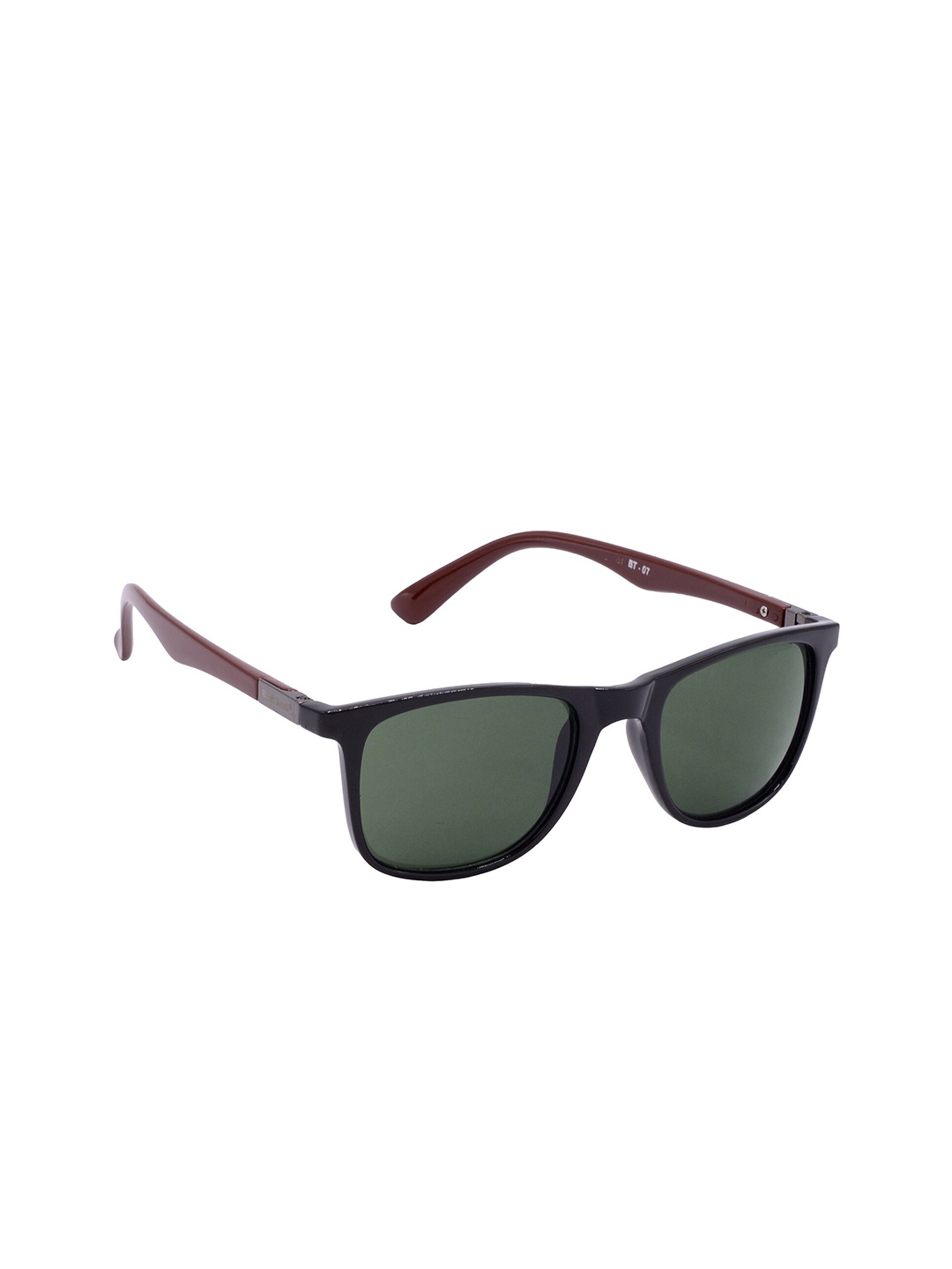 

HRINKAR Unisex Rectangle Sunglasses with UV Protected Lens HRS-BT-07, Green