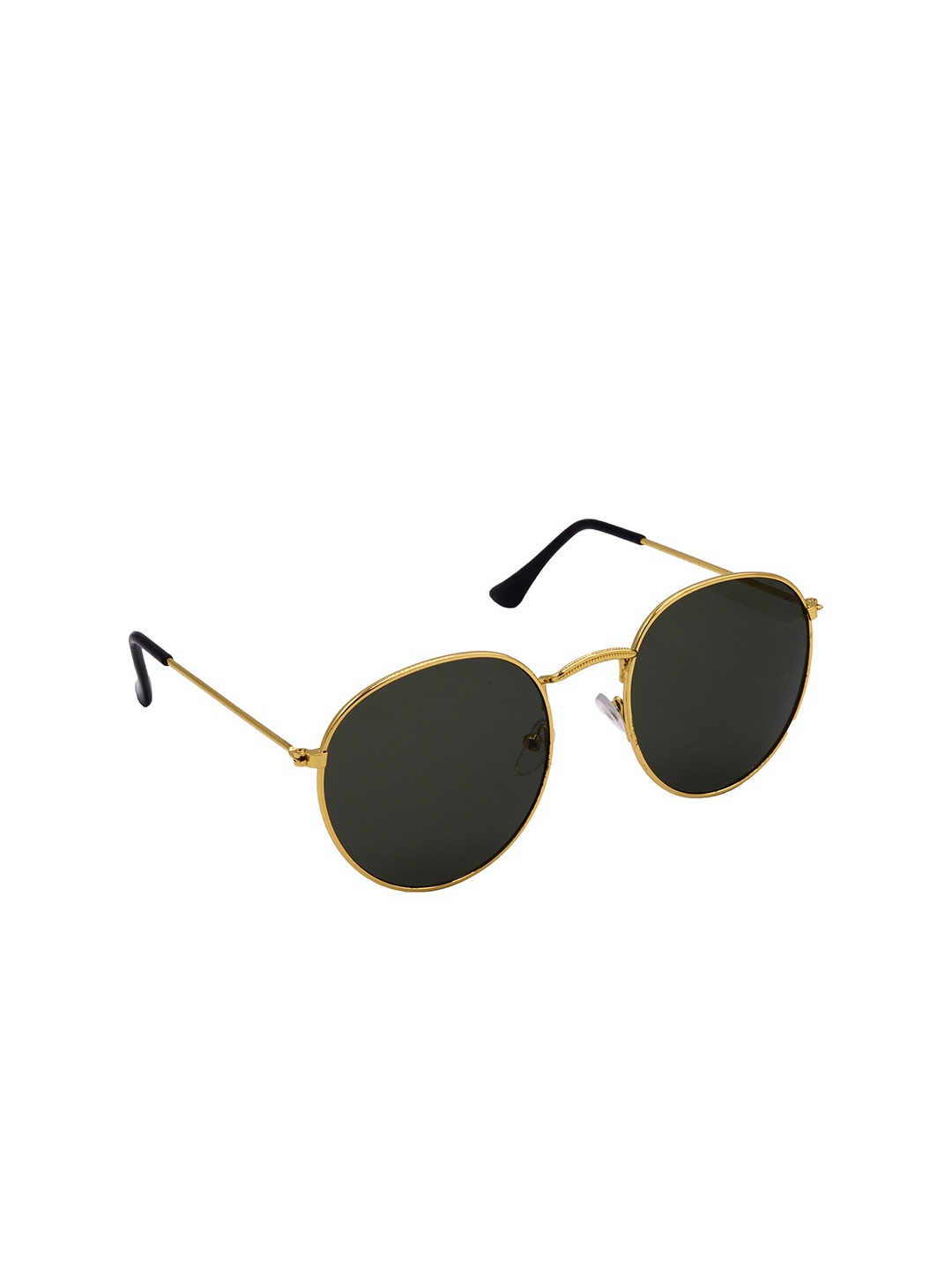 

HRINKAR Unisex Round Sunglasses with UV Protected Lens HRS554, Green