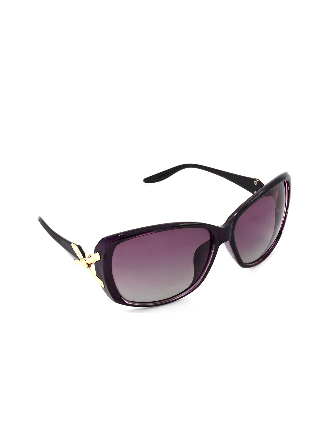 

HRINKAR Women Rectangle Sunglasses with Polarised and UV Protected Lens HRS436, Pink