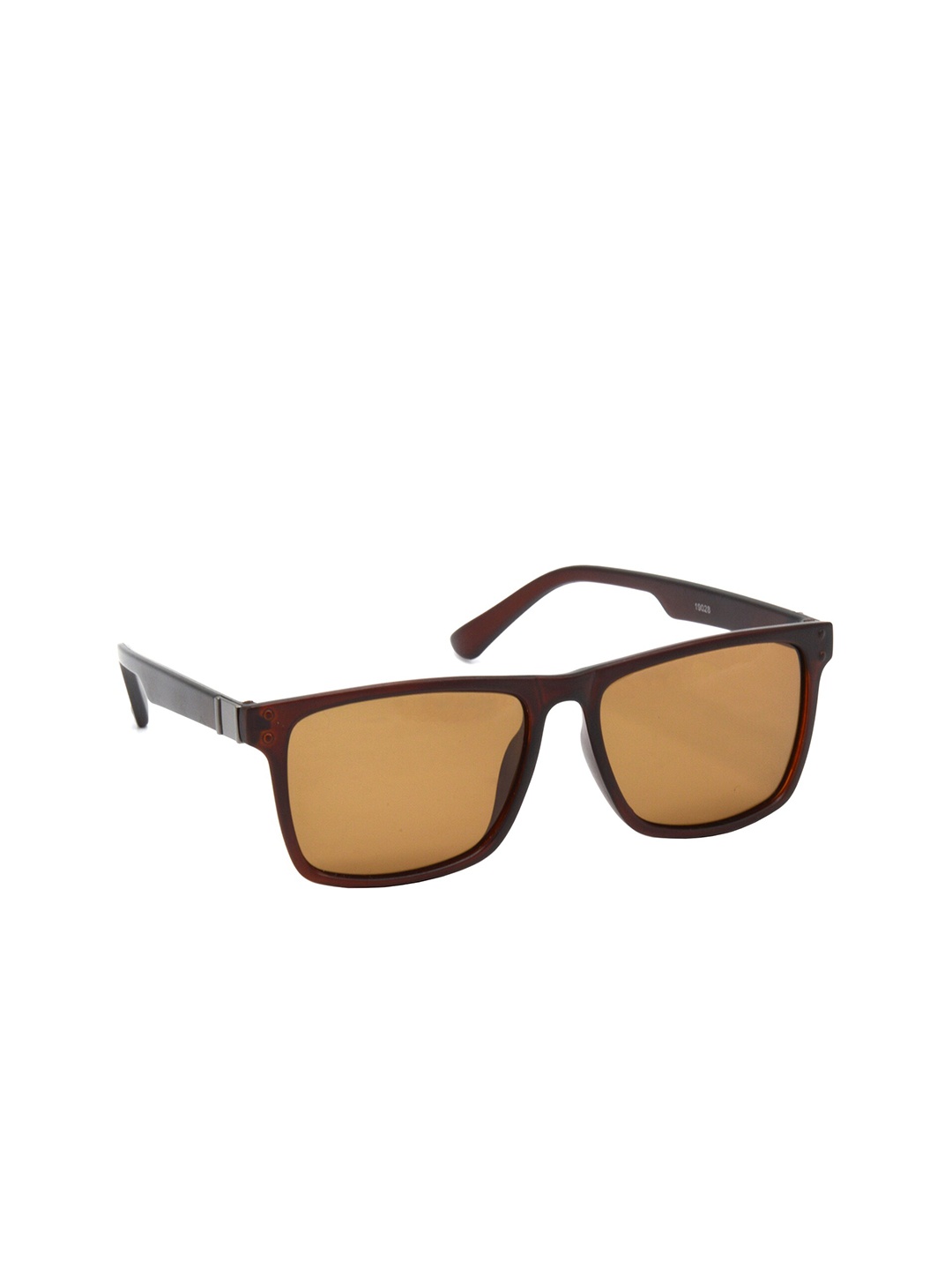 

HRINKAR Unisex Square Sunglasses with Polarised and UV Protected Lens HRS496, Brown