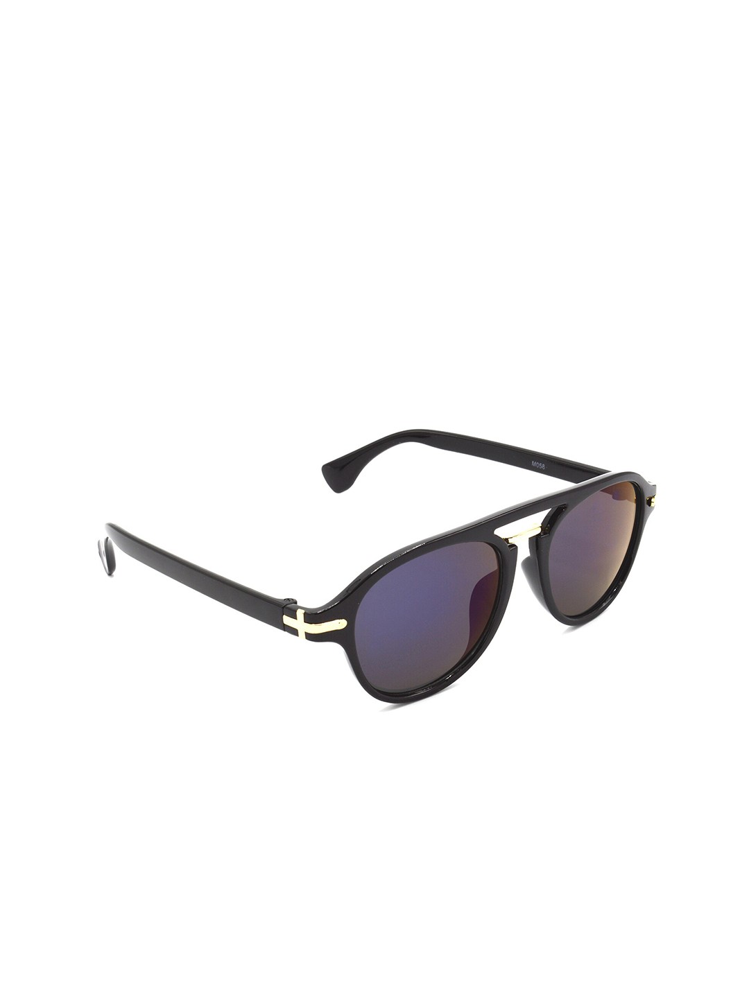 

HRINKAR UnisexQC COMPLETED Round Sunglasses with UV Protected Lens HRS419, Blue