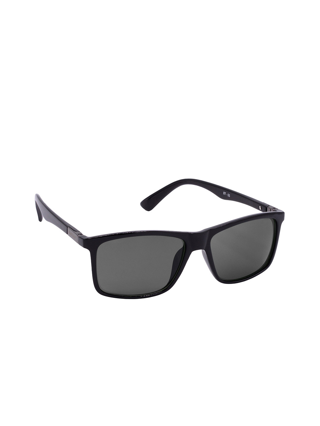 

HRINKAR Unisex Rectangle Sunglasses with UV Protected Lens HRS-BT-05, Grey