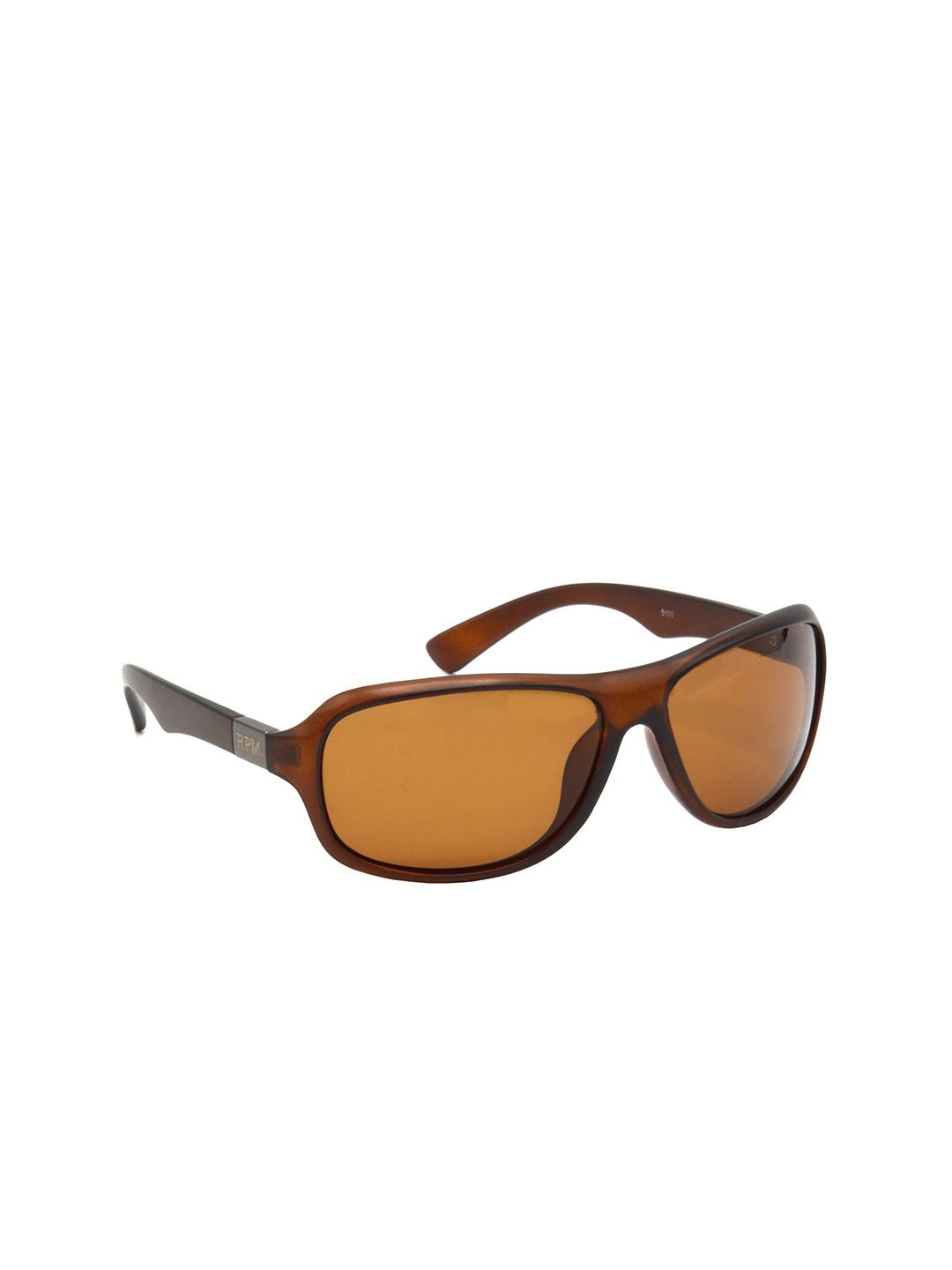 

HRINKAR Unisex Sports Sunglasses with Polarised and UV Protected Lens HRS503, Brown