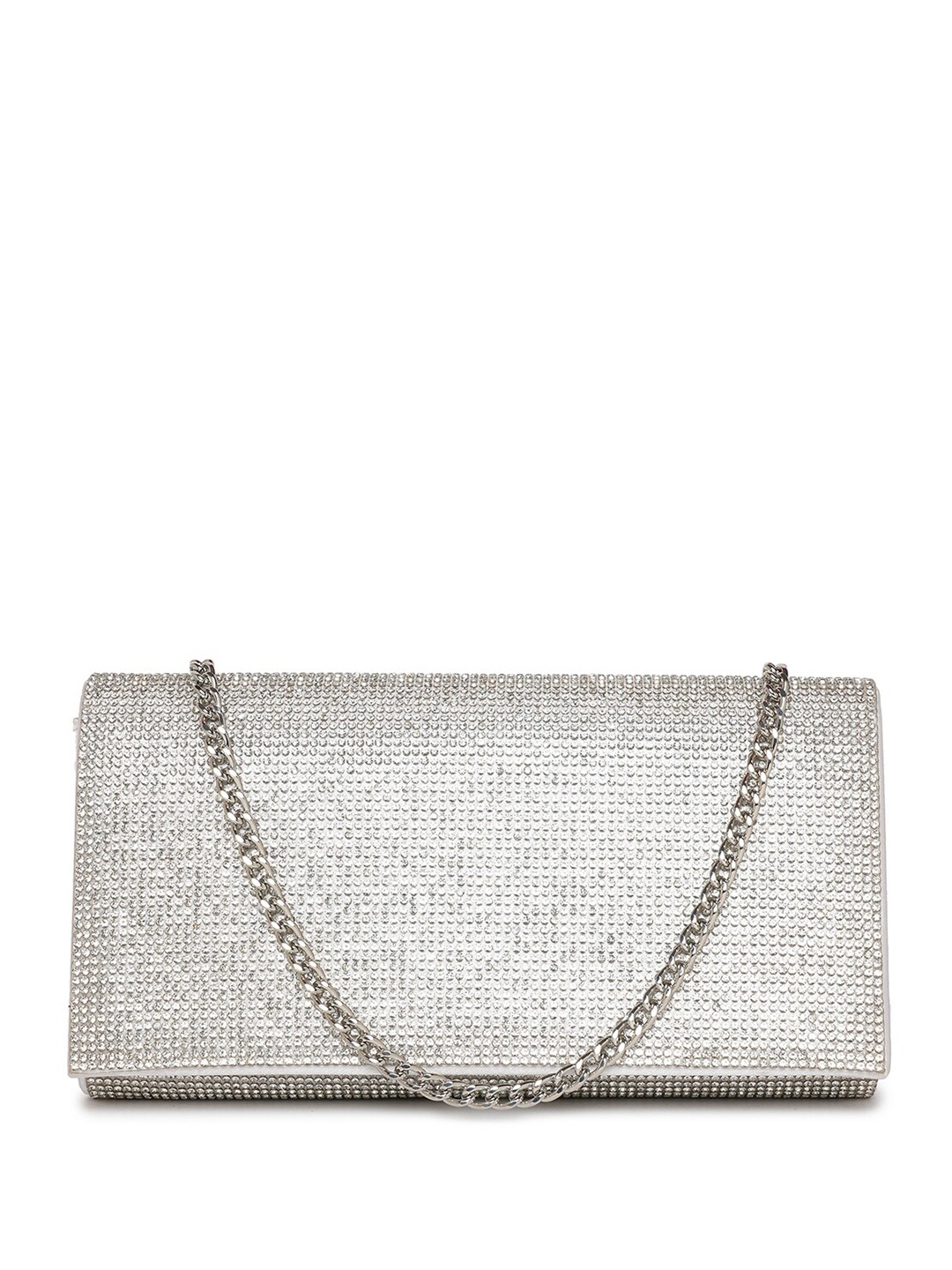 

ALDO Embellished Purse Clutch, Silver