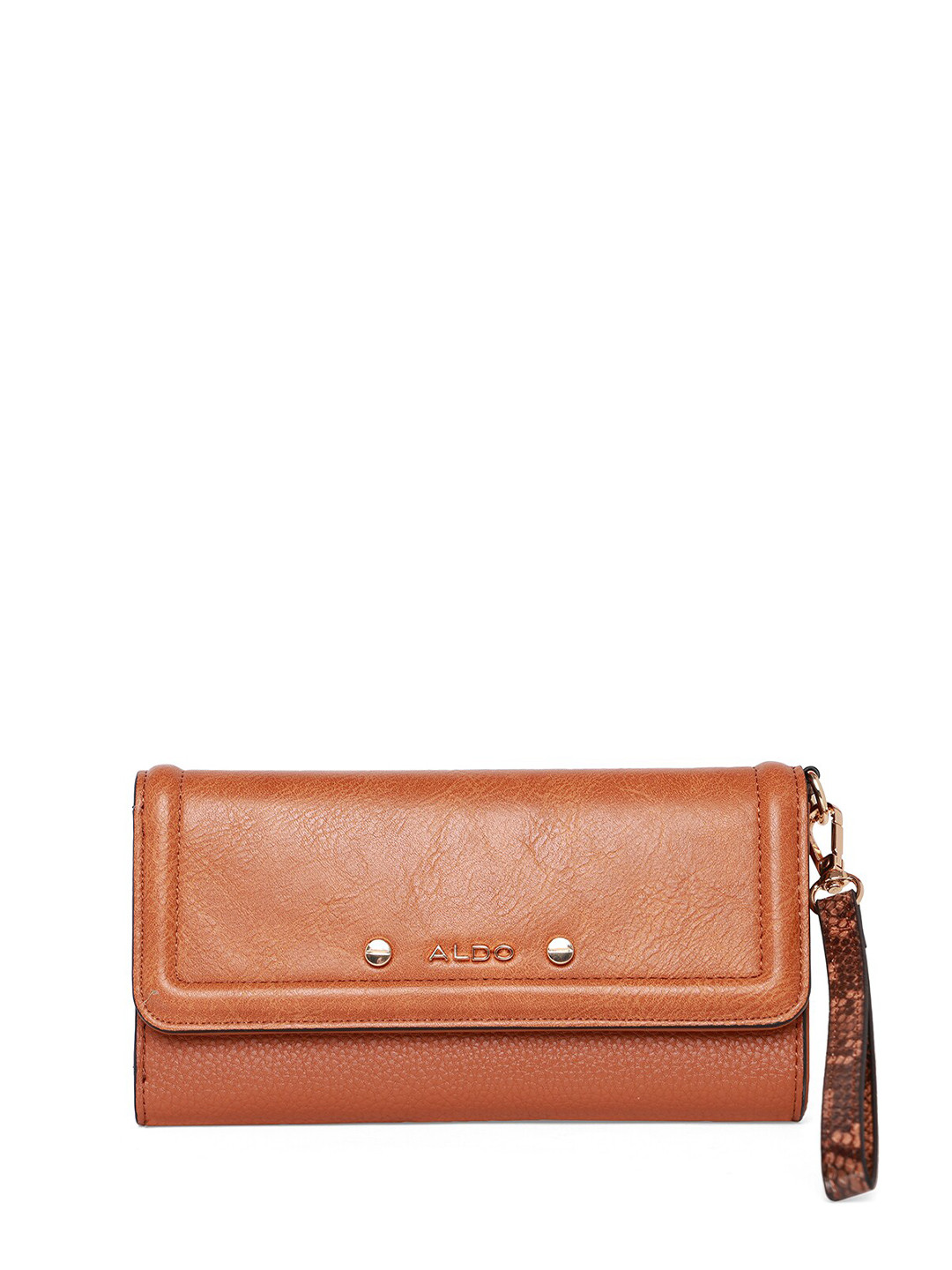 

ALDO Women Three Fold Wallet, Brown