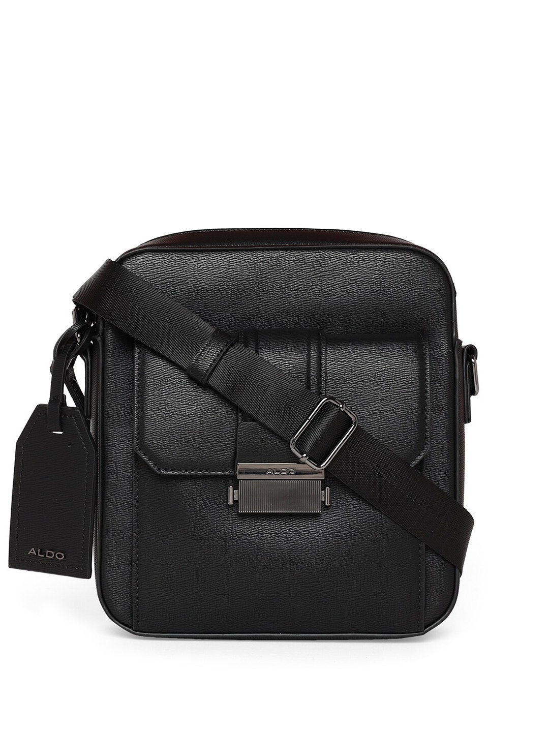 

ALDO Cross Body Synthetic Messenger Bag, Black