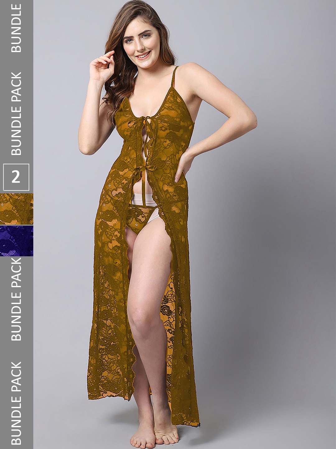 PIBU Net Baby Doll, Yellow