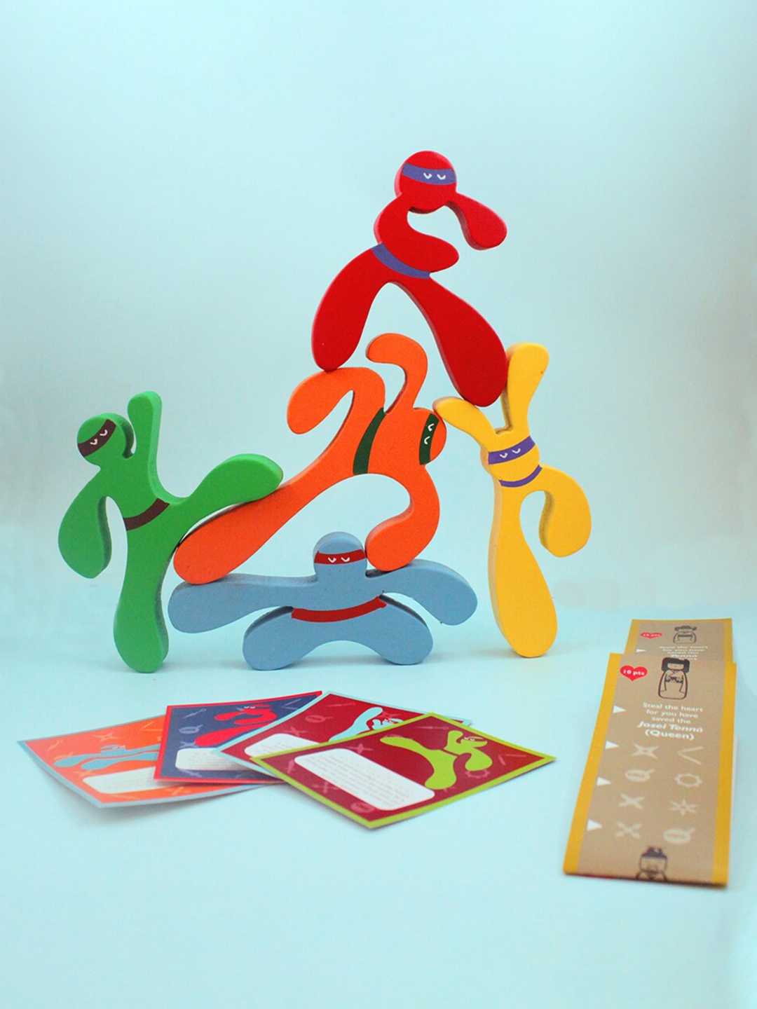 

shumee Kids Ninjaki Balancing Game, Red