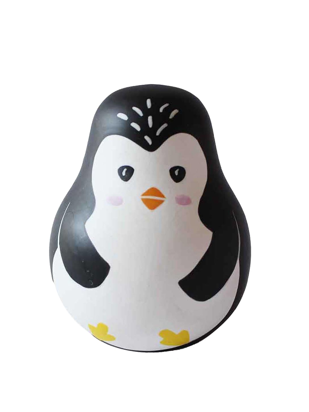 

shumee Wobbly Penguin Roly Poly Toys, White