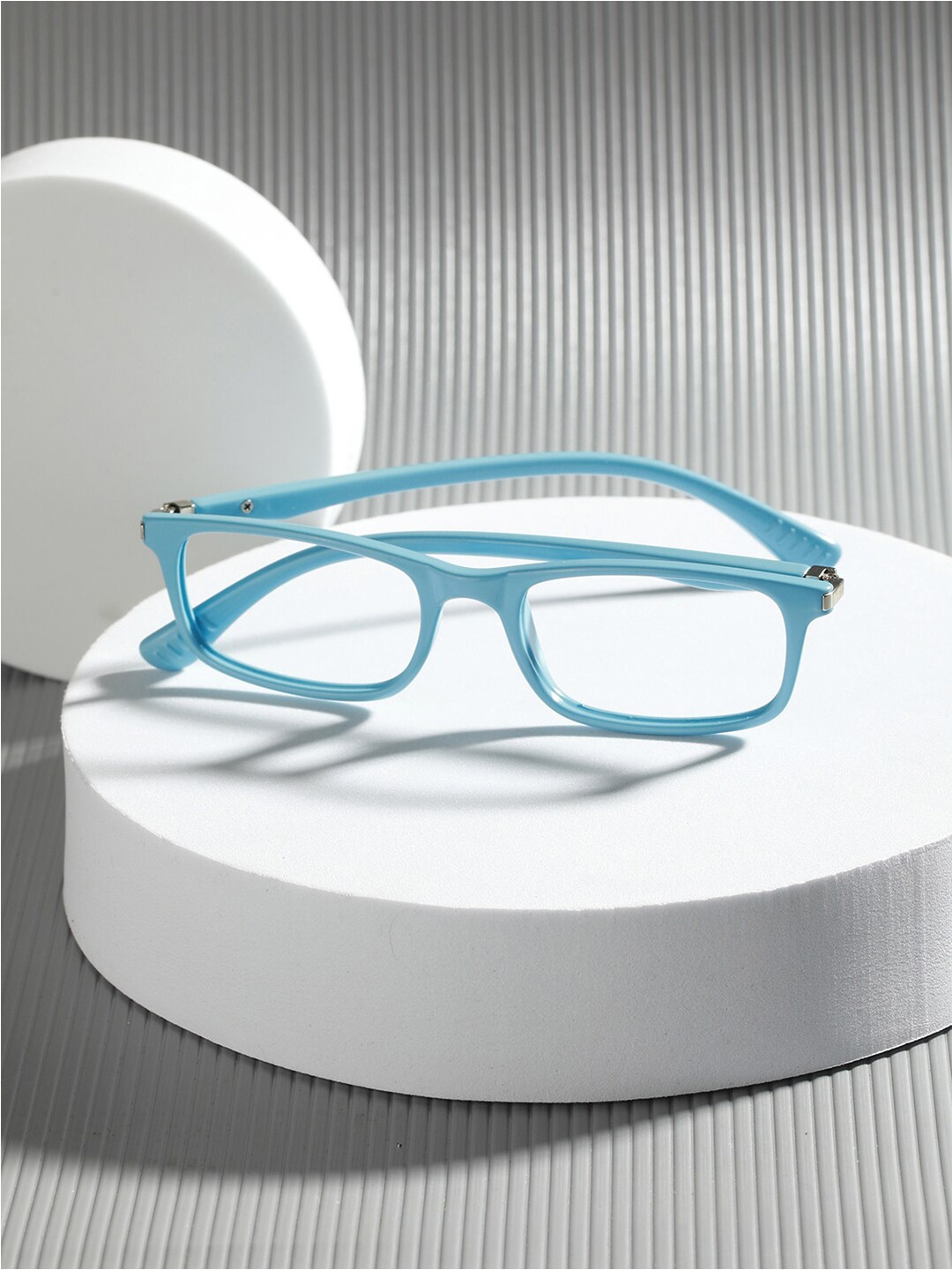 

ENRICO Kids Full Rim Computer Glasses Rectangle Frames, Blue
