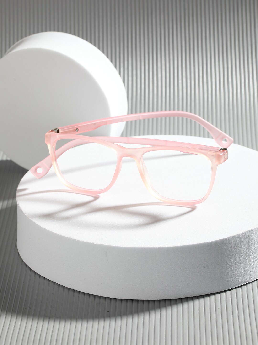 

ENRICO Kids Full Rim Computer Glasses Square Frames, Orange