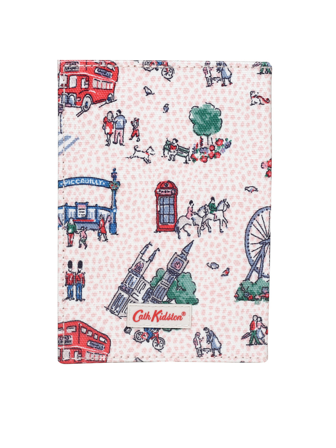 

Cath Kidston Women Beige Printed Passport Holder