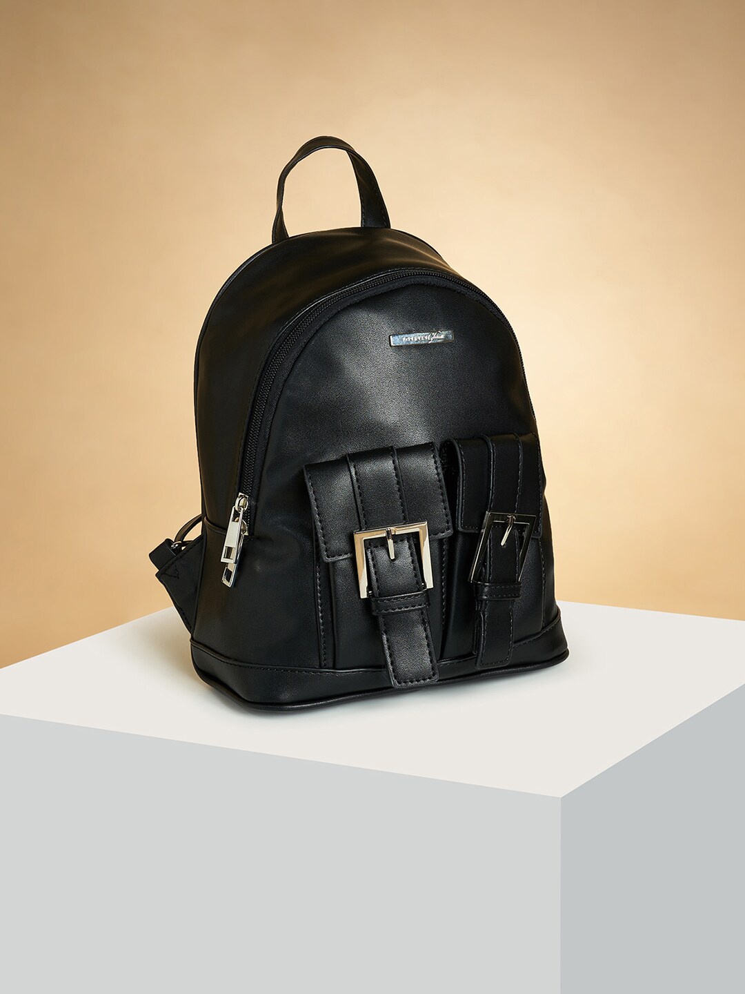

Forever Glam by Pantaloons Women Non-Padded Backpack, Black