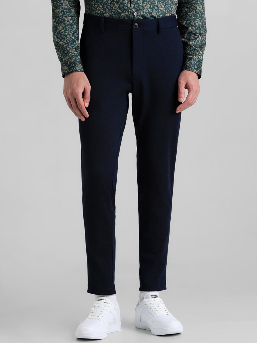 

Jack & Jones Men Slim Fit Chinos Trousers, Navy blue