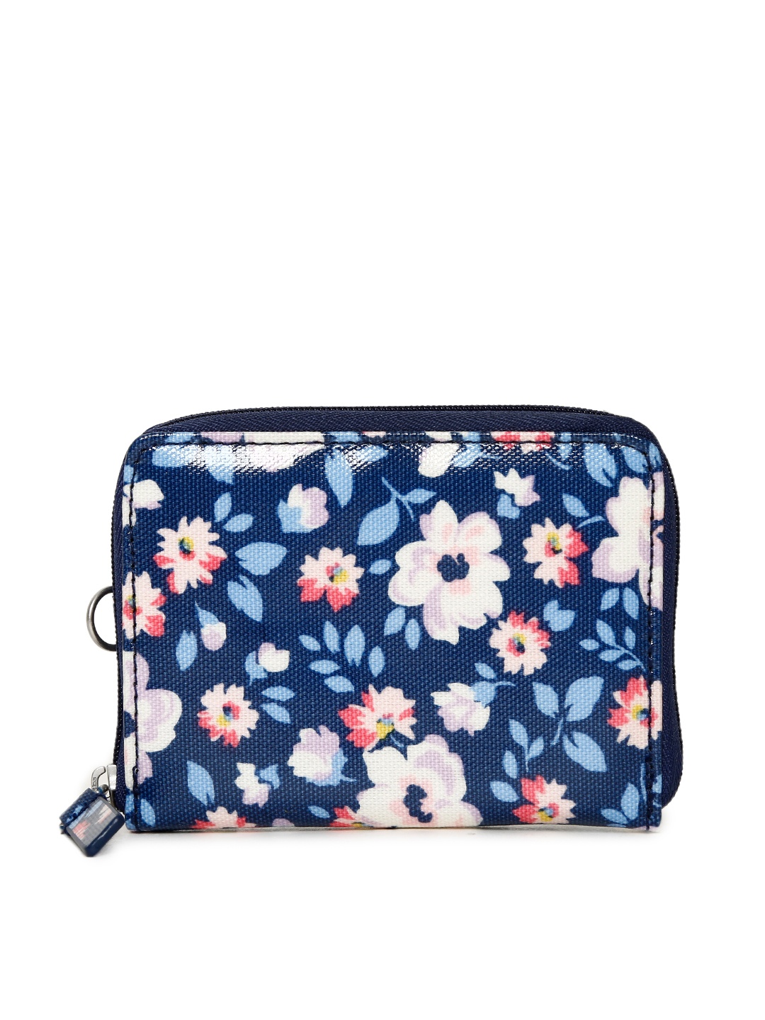 

Cath Kidston Women Navy Printed Zip Around Wallet, Navy blue